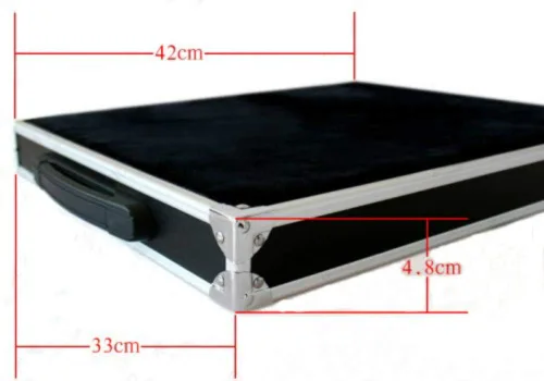 Vista 6 de blue-ther Estuche de primer plano con cajón Maleta de mago Escenario Trucos de magia Caja de transporte Ilusiones Gimmick Accesorios