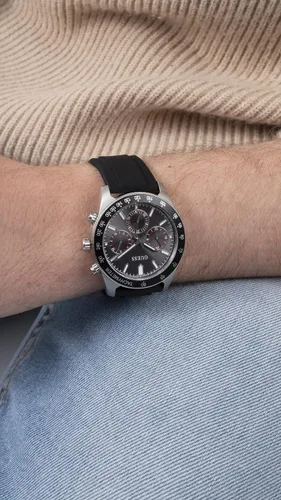 Vista 7 de GUESS Reloj multifunción de 1654in plateado