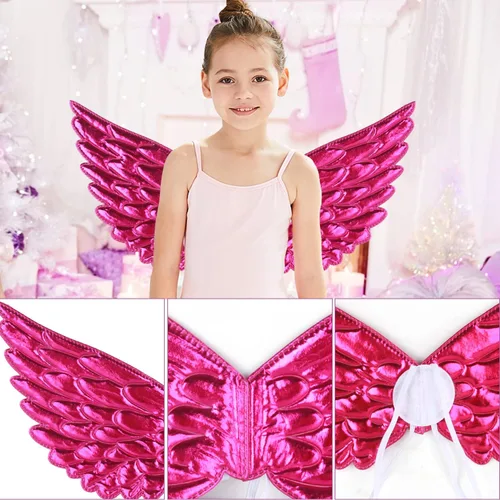 Vista 5 de Baby Girls Fairy Costume Fancy Dress Up Tulle Tutu Skirt Set for 3-8 Years Girls