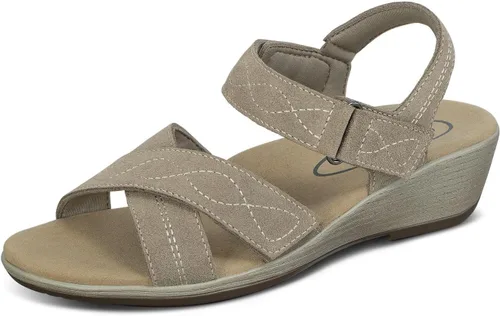 Vista 7 de Orthofeet Sandalias ortopédicas de cuero para mujer