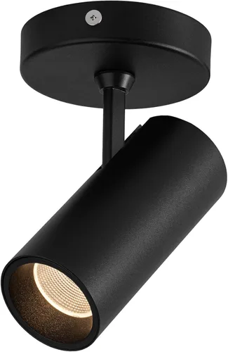 Vista 12 de Aisilan - Foco de techo LED dorado de 9 W regulable, direccional, para interiores, antirreflejos, ángulo ajustable, con cable para imagen