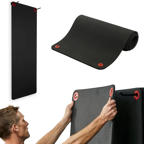 Vista 8 de SPRI Hanging Exercise Mats for Gyms, Closed-Cell Foam Yoga & Fitness Mats with Grommets, Thick Workout Mats for Studios & Group Fitness Classes