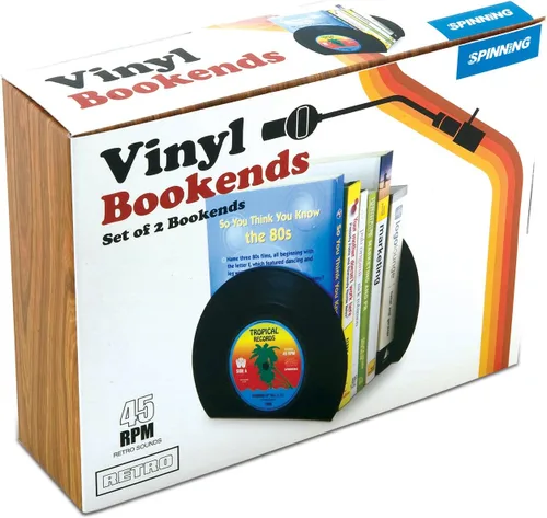 Vista 3 de Sujetalibros de vinilo con sombrero giratorio