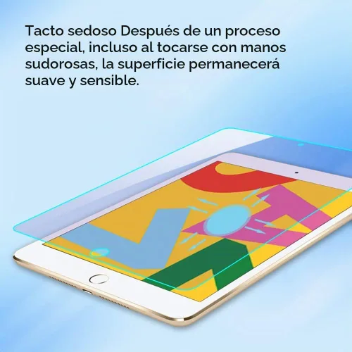 Vista 5 de PERFECTSIGHT Protector de pantalla anti luz azul compatible con iPad 7/8/9 gen (10.2 pulgadas, 7ª/8ª/9ª generación), protección ocular transparente