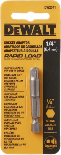 Vista 2 de DEWALT Adaptador de enchufe hexagonal, 1/4 pulgadas (DW2541)