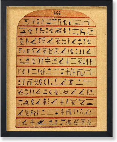 Vista 11 de Poster Master Póster astrológico clásico, impresión de ciencia vintage, regalo para artistas, amigos, el antiguo zodiaco de Egipto, rueda