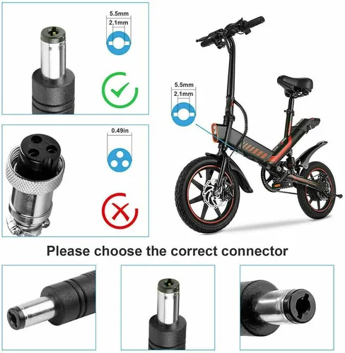 Vista 4 de Cargador adaptador de 29.4V 2A para GoTrax G1 Glider, Edge, Nova, GKS Pro Plus Lumios, Flash, Hoverfly, Remix 25.2V/24V Batería