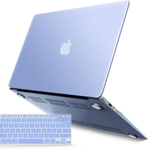 Vista 24 de IBENZER - Funda compatible con MacBook Air de 11 pulgadas, modelo A1370 A1465, funda de plástico suave al tacto, rígida, en paquete con funda