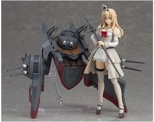 Vista 6 de Max Factory Kancolle: Figura de acción Warspite Figma, marrón, beige, gris, 6 pulgadas