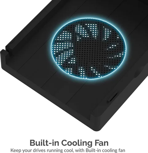 Vista 4 de Hub USB 3.0 de 10 puertos incluye 3 puertos de carga inteligente con interruptores de alimentación individuales y LED y adaptador de corriente de 60