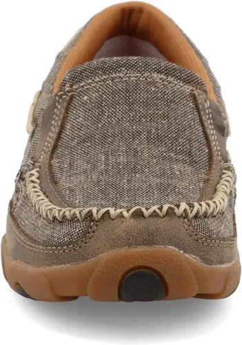 Vista 5 de TWISTED X Mujer Slip-On conducción mocasines, color BomberTawny (wdms008)