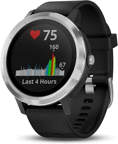Vista 7 de Garmin Vivoactive 3 GPS Smartwatch con aplicaciones deportivas integradas negroplateado renovado
