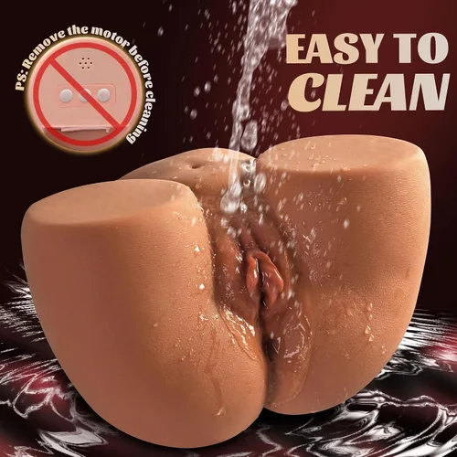 Vista 6 de Muñeca sexual 12 chupando y vibrando juguetes sexuales masculinos para hombres, 9.5 libras masturbador masculino automático coños de bolsillo, culo