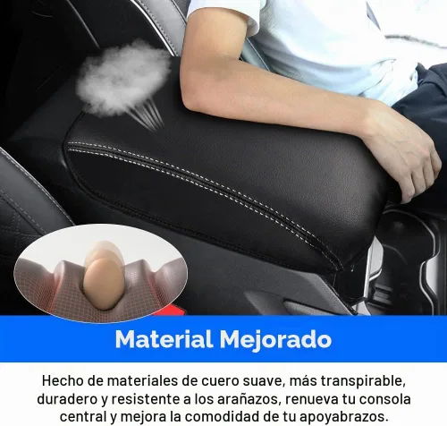 Vista 5 de Autorder Funda para reposabrazos de consola central para Jeep Grand Cherokee L 2021-2025 2026, accesorios para reposabrazos, funda antiarañazos
