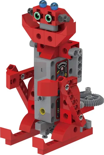 Vista 4 de Thames & Kosmos Fábrica de Robots para Niños: Kit de Experimentos STEM de Robots Raros, Desajustados y Rebeldes Construcción de Modelos Prácticos