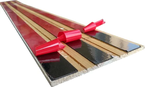 Vista 3 de COLAMO Lujo 10 piezas de tablones de madera de granero reciclada de madera real para despegar y pegar, paneles de madera rústicos autoadhesivos