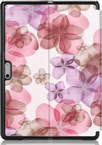 Vista 4 de Gylint Funda para Microsoft Surface Pro 8, de poliéster de múltiples ángulos, delgada, ligera, para tableta Microsoft Surface Pro 8 de 13 pulgadas