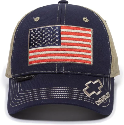 Vista 2 de Gorra al aire libre unisex Erwachsene americano Flagge Truck Cap