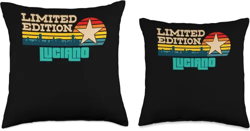 Vista 3 de Limited Edition Theodor Retro Radio Cassette Name Throw Pillow