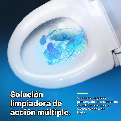 Vista 6 de CleanGenius Estropajos desechables precargados de limpieza de inodoros, 30