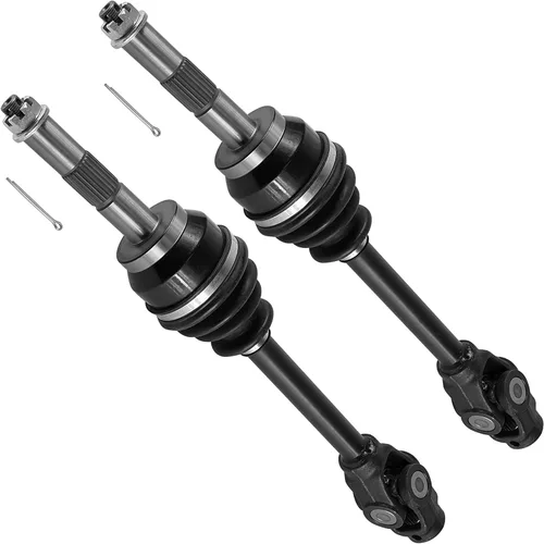 Vista 7 de Caltric Ejes de junta Cv completos delanteros derechos e izquierdos compatibles con Polaris Scrambler 500 4X4 1999-2003 si está estampado Usa Neapco