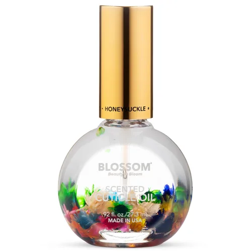 Vista 9 de Blossom Aceite para cutículas hidratante, hidratante, fortalecedor, perfumado, infundido con flores reales, fabricado en Estados Unidos, 1.84 fl.
