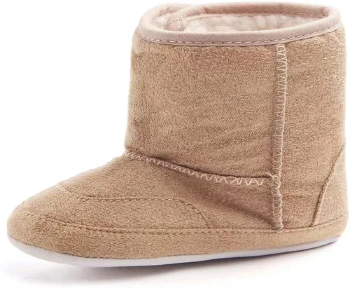 Vista 5 de LIVEBOX Prewalker Botas de invierno para bebés y niñas con suela antideslizante suave de alta calidad