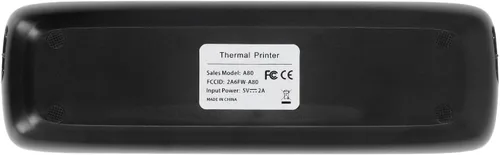 Vista 7 de Mini impresora térmica con papel, máquina de impresión inalámbrica portátil para iOS para Android, impresora sin tinta de papel A4 A5