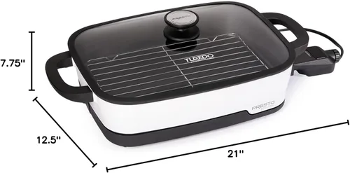 Vista 7 de Presto 06854 Tuxedo - Sartén digital de precisión, al vacío, multicocina