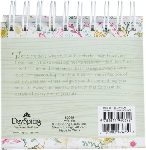 Vista 2 de DaySpring Calendario abatible - Dios en cada momento - 80299