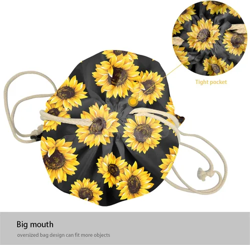 Vista 6 de Kids Gym mochila para niños con cordón, ligera moderna, mochila ligera para niñas con cordón.