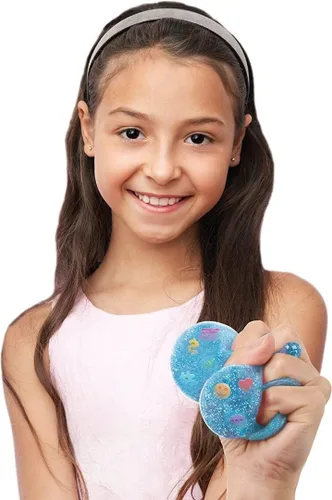 Vista 5 de The Squeeze Ball Creator Creador creativo y reutilizable para niños y niñas, juego de bolas antiestrés reutilizables con accesorios