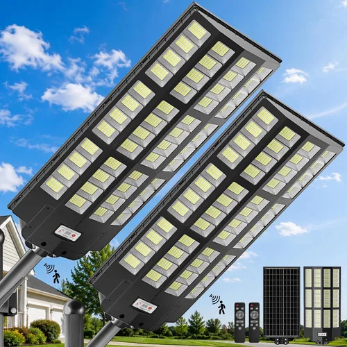 Vista 11 de OKPRO - Farolas solares para exteriores, IP66, impermeables, comerciales
