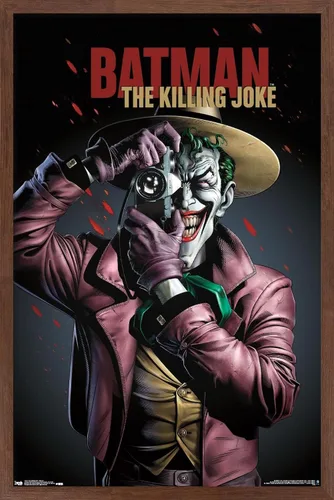 Vista 10 de Trends International DC Comics Movie - Póster de pared de arte clave, 14.725 x 22.375 pulgadas, versión enmarcada de madera de granero Versión