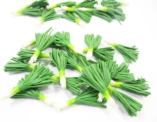 Vista 4 de 10 Verduras de puerro sueltas 1:6 Miniaturas Comida Cocina 12229