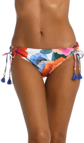 Vista 3 de La Blanca Parte inferior de bikini hipster con lazo lateral Spice Market para mujer