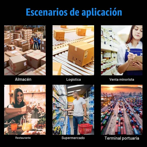 Vista 7 de Bisofice Impresora de recibos POS, Android 8.1 OS Mobile POS, impresora de recibos de 2.283 in, impresora PDA de pantalla táctil de 5.45 pulgadas