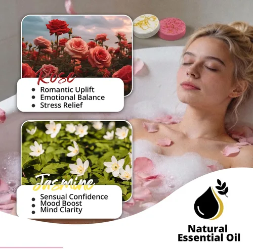 Vista 5 de SWCANDY Vaporizadores de ducha para aromaterapia, paquete de 8, regalos amarillo (Floral Yellow)