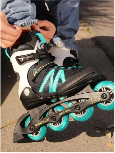 Vista 2 de K2 Kinetic 80 Patines en Línea para Mujeres, Patines Softboot Originales Transpirables y Cómodos para Mujeres