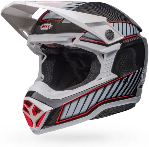 Vista 4 de BELL Moto-10 Spherical MIPS - Casco (Rhythm Gloss White/Black - XXL)