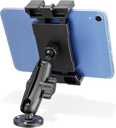 Vista 9 de OHLPRO Soporte para Tableta para Camión, Soporte de Coche con Base de Taladro Resistente para iPad, mini, Samsung Galaxy (7" - 11") para Tablero