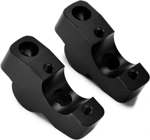 Vista 9 de Elevador de manillar de motocicleta compatible con Triumph Trident 660 (negro)