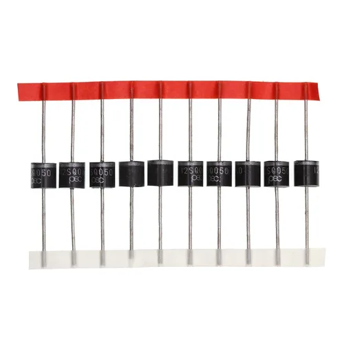 Vista 12 de 5PCS 10SQ045 Schottky Barrera Rectificador Diodos 10A 45V R-6 Axial 10 Amp 45 Voltios