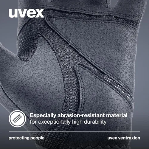 Vista 4 de Uvex Guantes de equitación elásticos y transpirables (occidental/inglés) para mujeres y hombres, ventraxion