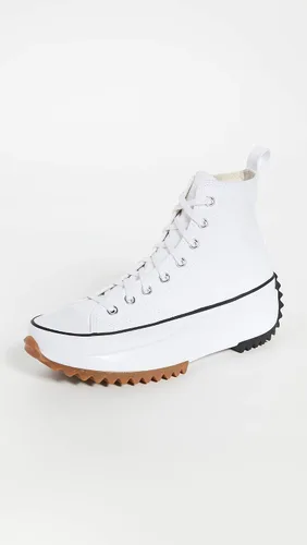Vista 6 de Converse Run Star Hike - Tenis altos para hombre, blanconegro (WhiteBlackGum), 12
