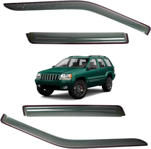 Vista 42 de Viseras para ventanas para Mazda 3 Sedán 4 puertas 2004 2005 2006 2007 2008 2009 estilo JDM Mugen, deflector de viento, protector solar y de lluvia