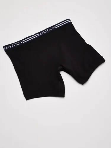 Vista 3 de Nautica Boxeador de algodón clásico para hombre Multipack