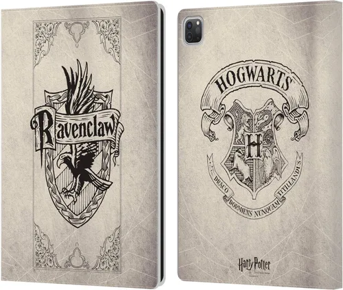 Vista 8 de Head Case Designs Funda de piel con licencia oficial de Harry Potter Gryffindor Parchment Sorcerer's Stone I, tipo cartera compatible con Apple iPad