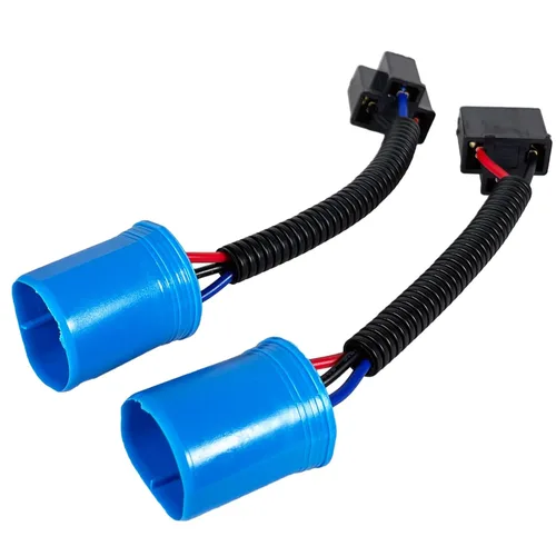 Vista 4 de Adaptador de extensión de arnés de cableado con conector de intercambio H7 a 9005 9006 para uso en faros o luces antiniebla, accesorios