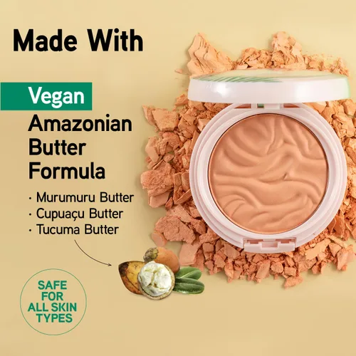 Vista 4 de Physicians Formula Rubor de mantequilla Murumuru Beachy Peach, aprobado por dermatólogos, vegano